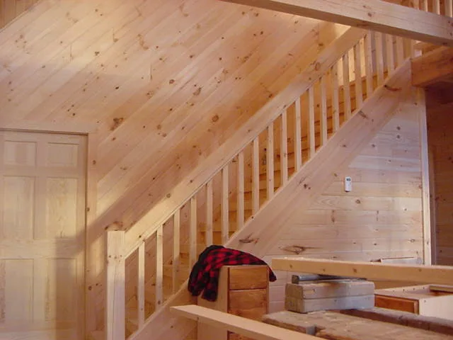 Log Cabin Residence by N. Alan Stauber DBA Quality Carpentry - Photo 5