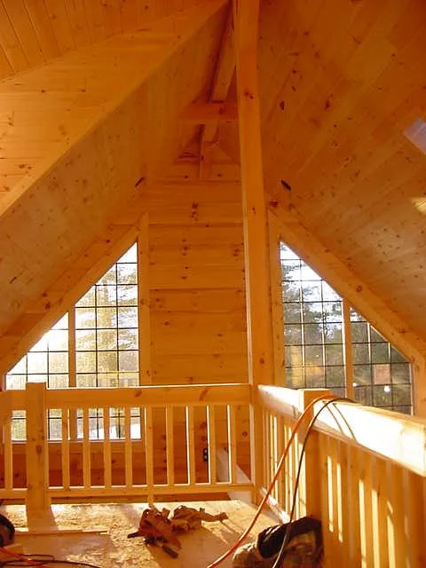 Log Cabin Residence by N. Alan Stauber DBA Quality Carpentry - Photo 2