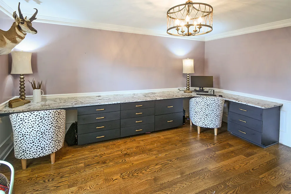 Longwood Workstations and Primary Bathroom by R & E Remodeling - Photo 4