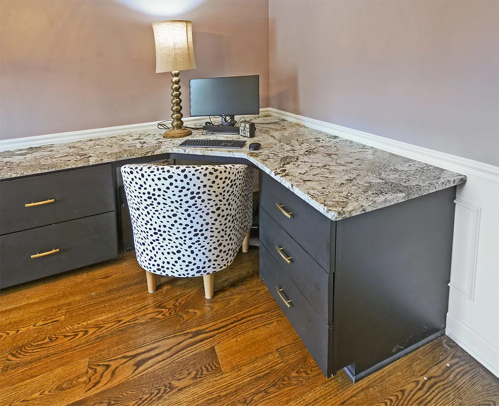 Longwood Workstations and Primary Bathroom by R & E Remodeling - Photo 6