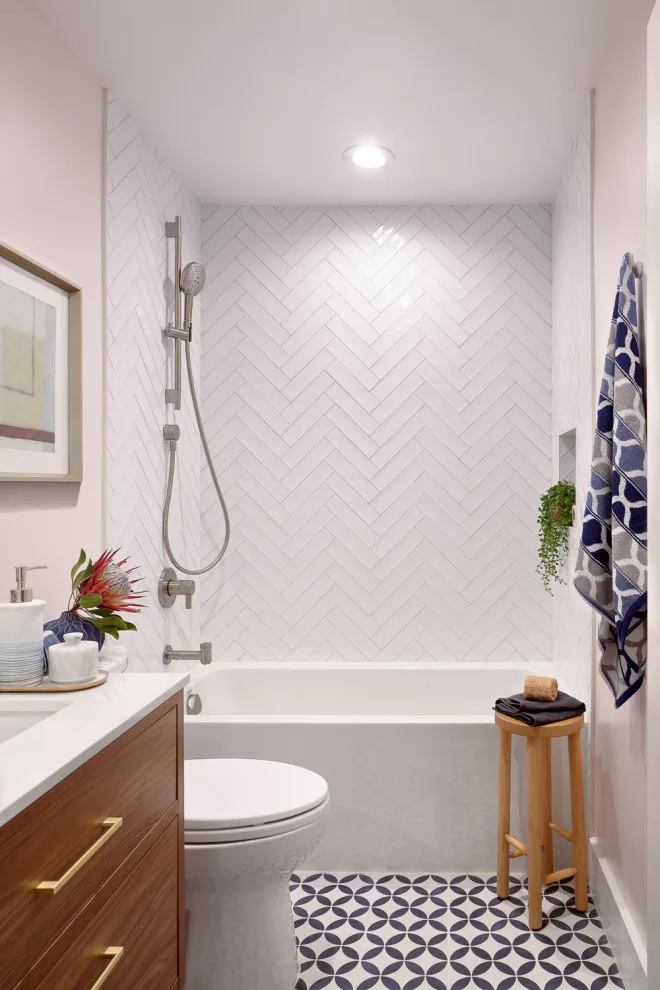 Los Gatos Bathroom and Fireplace Renovation by Mr. & Mrs. Construction & Remodeling - Photo 2