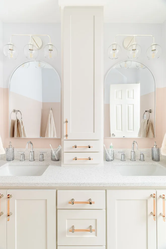 Adore It or Abandon It Pink Bathroom Makeover by Mae Reedy Build + Design - Photo 15