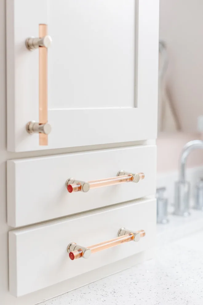 Adore It or Abandon It Pink Bathroom Makeover by Mae Reedy Build + Design - Photo 10