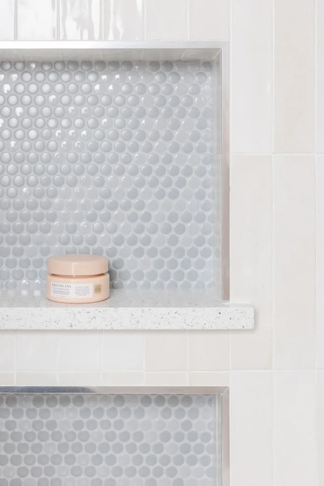 Adore It or Abandon It Pink Bathroom Makeover by Mae Reedy Build + Design - Photo 9