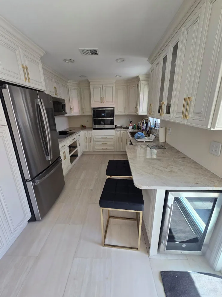 Charming White Hue Clearwater Kitchen Renovation by Level Up Construction & Investment Group LLC - Photo 2