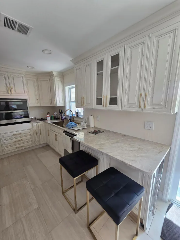 Charming White Hue Clearwater Kitchen Renovation by Level Up Construction & Investment Group LLC - Photo 4