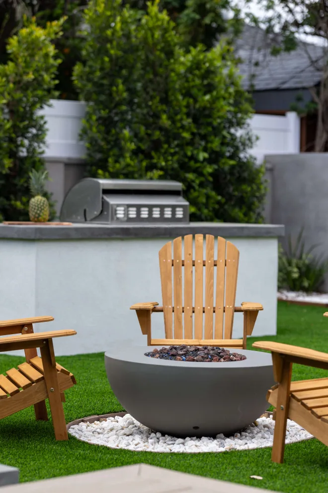 Inviting Outdoor Space with Fire Pit by Royal Family Construction, Inc. - Photo 10