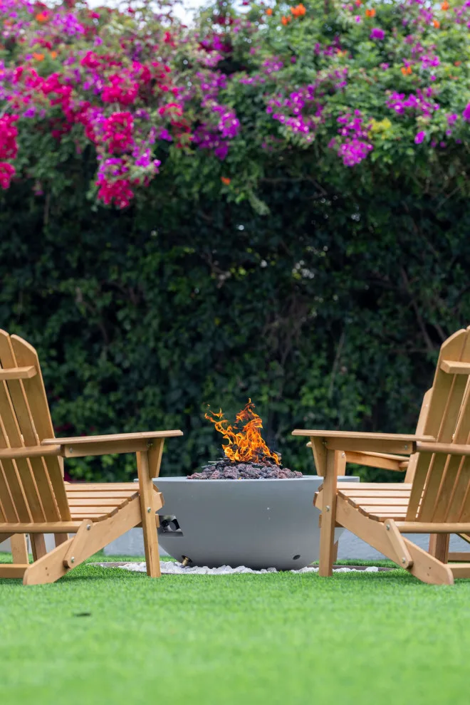Inviting Outdoor Space with Fire Pit by Royal Family Construction, Inc. - Photo 9
