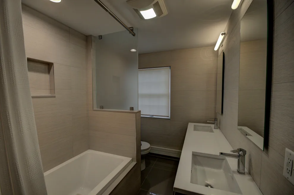 Elegant Lexington Bathroom Renovation by Brendan Lynch Construction, Inc. - Photo 2