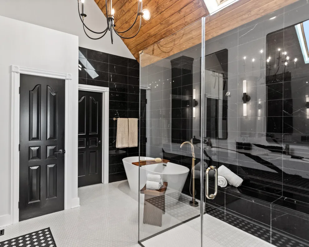Upscale Restroom in Commercial Point by Casino Co. Renovations - Photo 5