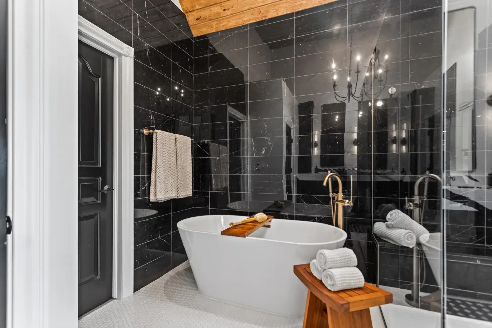 Upscale Restroom in Commercial Point by Casino Co. Renovations - Photo 8