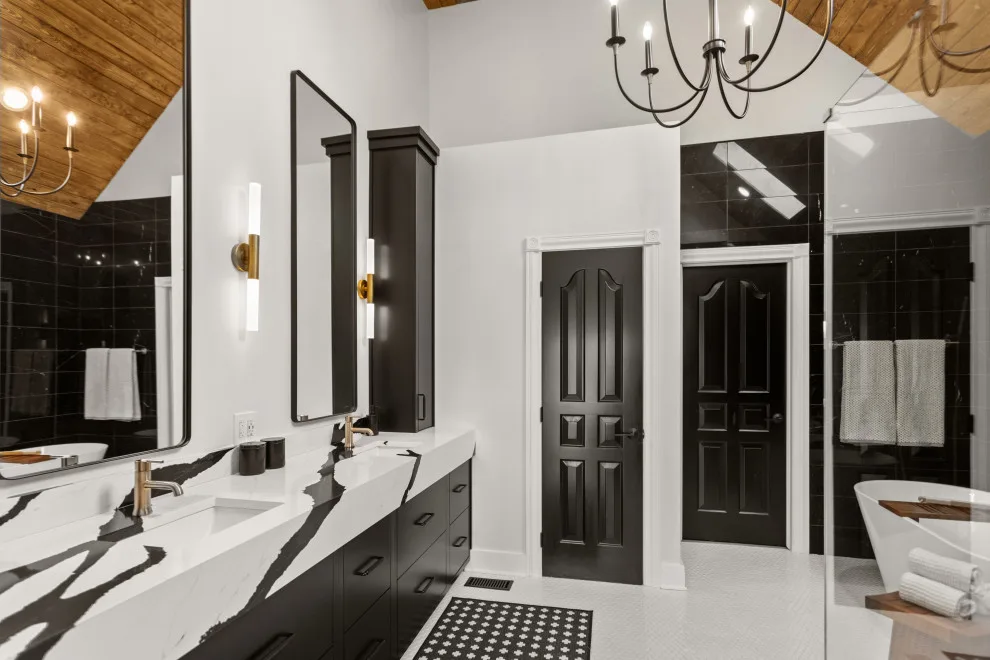 Upscale Restroom in Commercial Point by Casino Co. Renovations - Photo 6