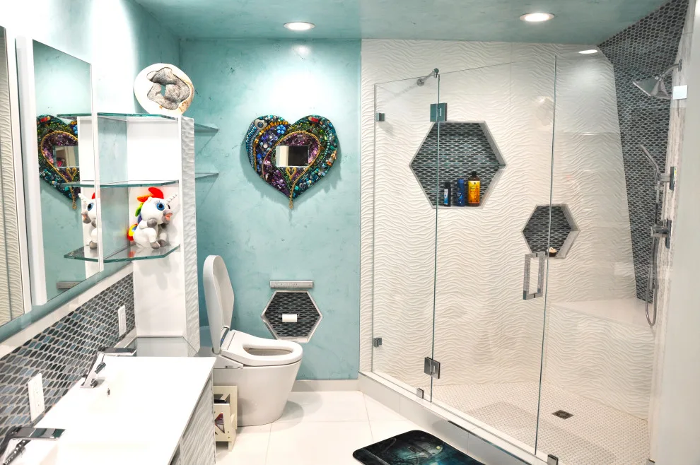 Upscale Bathroom Renovation, Modesto by V-Builders - Photo 4