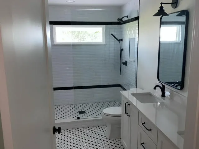 Modern Elegant Bathrooms by JSS/Green Planet Construction - Photo 17