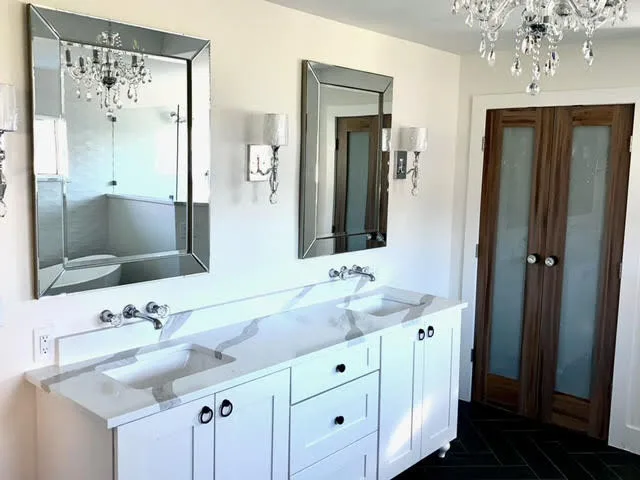 Modern Elegant Bathrooms by JSS/Green Planet Construction - Photo 8