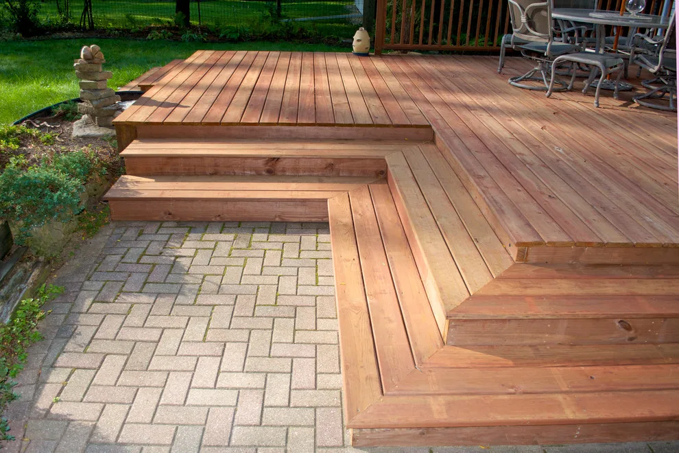 Madison - Treated Kiln-Dried Wood Deck by Waunakee Remodeling - Photo 3