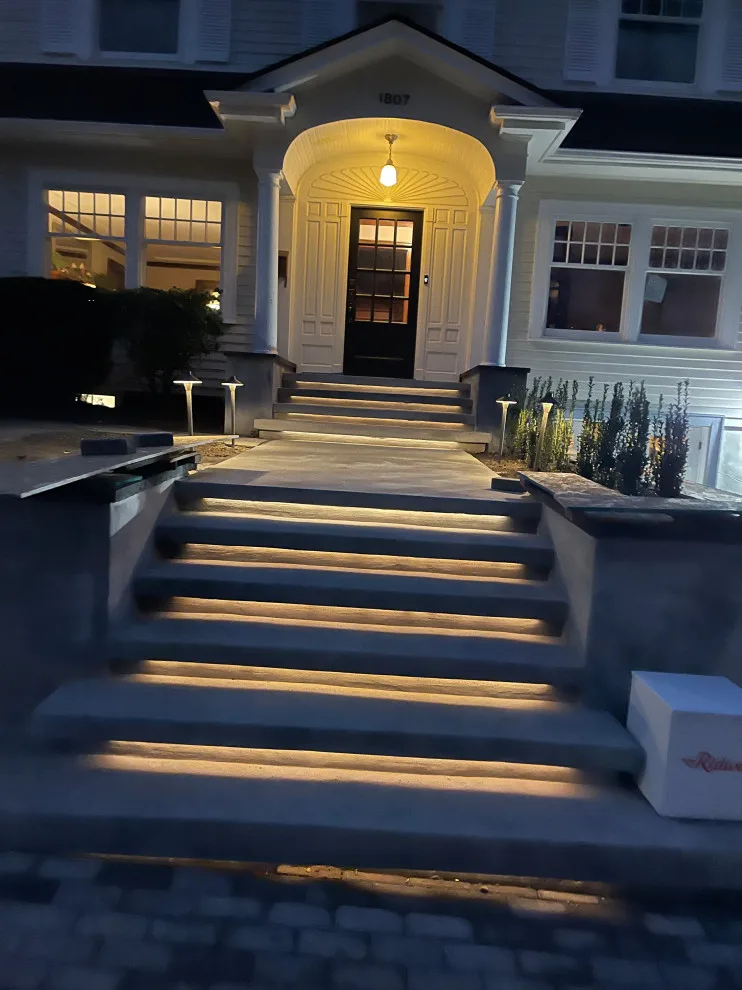 Create an Entrance | Architectural Concrete and Bespoke Lighting by Marbs Renovation - Photo 4