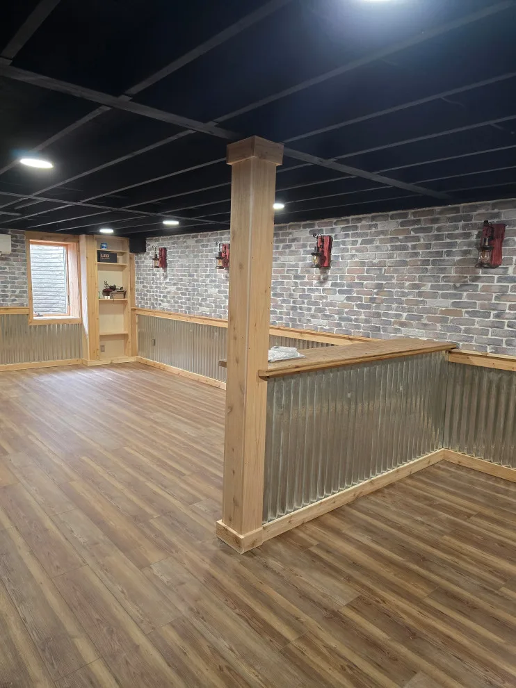 Basement Man Cave Renovation by Stover Home Services LLC - Photo 6