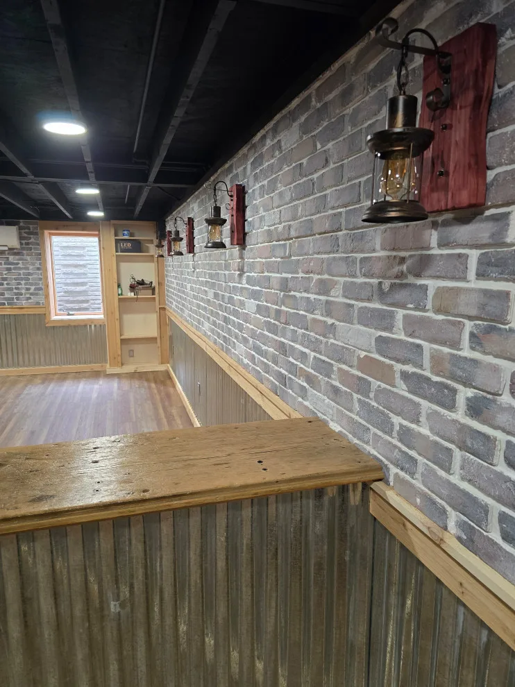 Basement Man Cave Renovation by Stover Home Services LLC - Photo 12