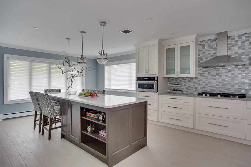 Manhasset Hills - Expansive Modern Kitchen Remodel by Reyes Brothers Remodeling & Design LLC - Photo 9