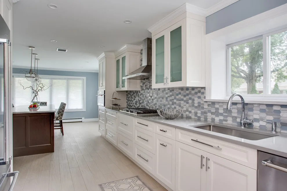 Manhasset Hills - Expansive Modern Kitchen Remodel by Reyes Brothers Remodeling & Design LLC - Photo 13