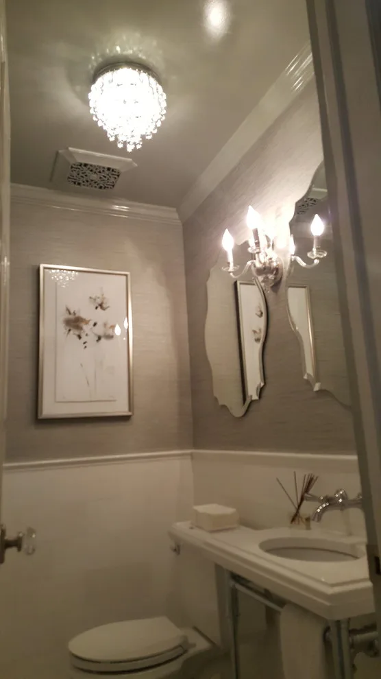 Manhasset Powder Room and Master Suite by Galante Building & Renovations, Inc. - Photo 5