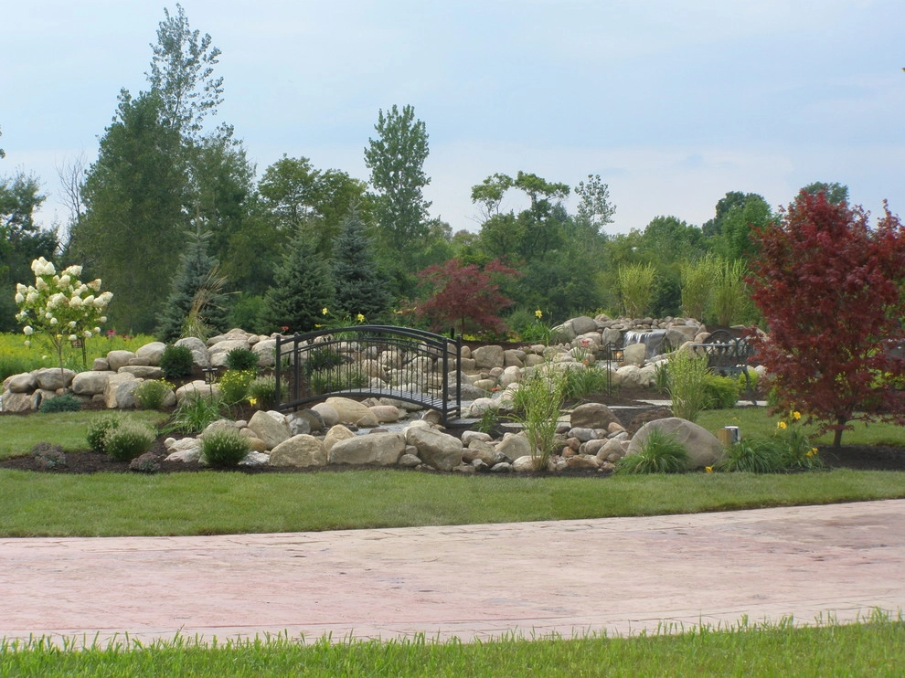 Front Yard Water Fall and Landscape by Gossel Lawn And Landscape - Photo 34