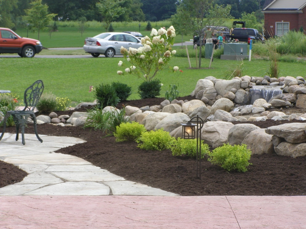 Front Yard Water Fall and Landscape by Gossel Lawn And Landscape - Photo 33