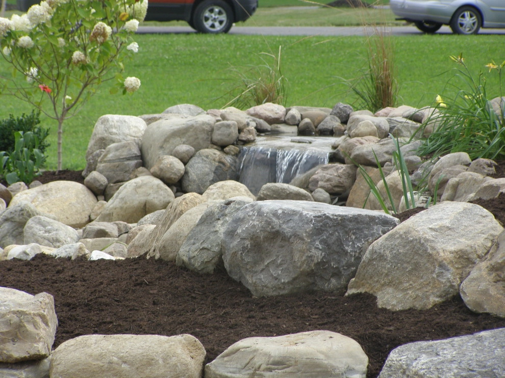 Front Yard Water Fall and Landscape by Gossel Lawn And Landscape - Photo 6
