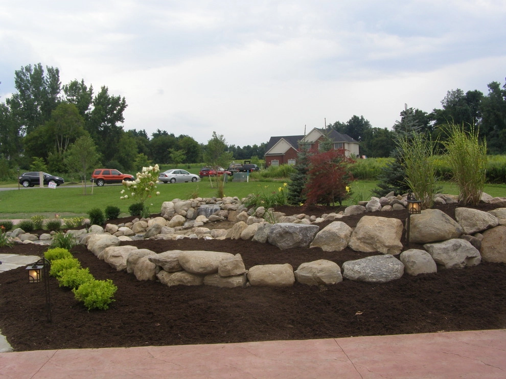 Front Yard Water Fall and Landscape by Gossel Lawn And Landscape - Photo 16