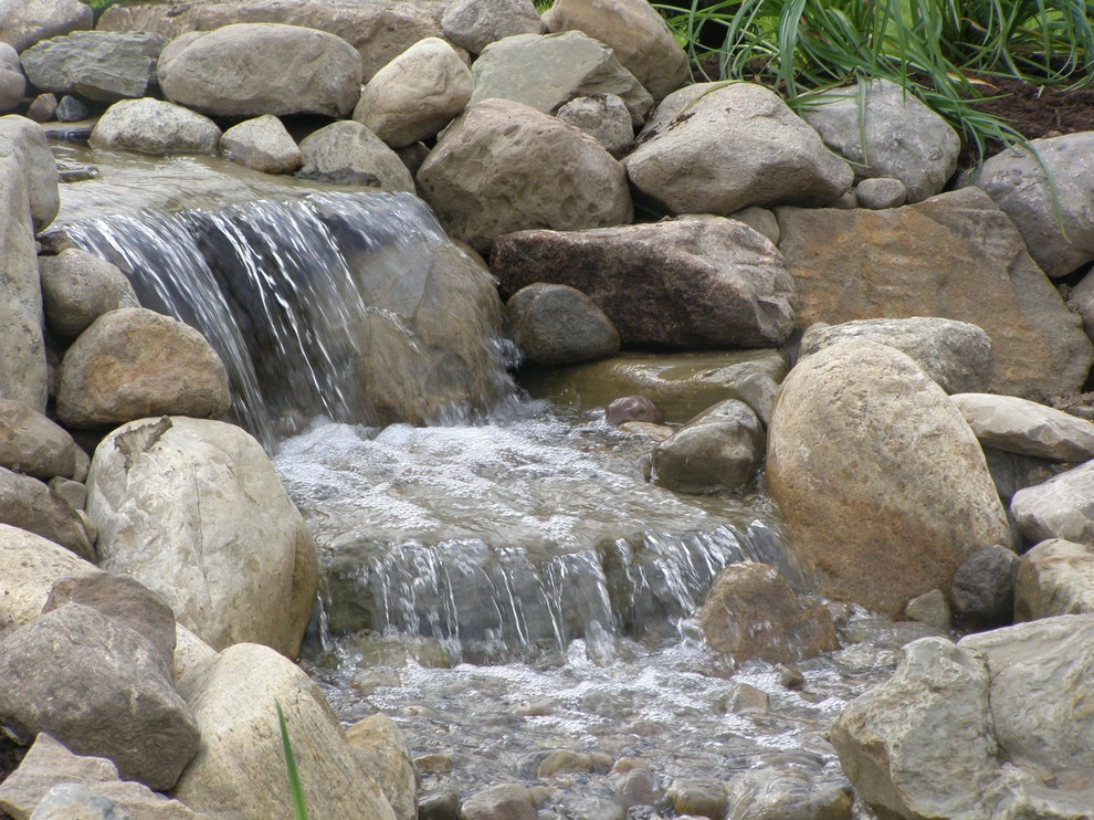 Front Yard Water Fall and Landscape by Gossel Lawn And Landscape - Photo 24