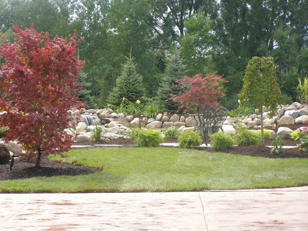 Front Yard Water Fall and Landscape by Gossel Lawn And Landscape - Photo 28