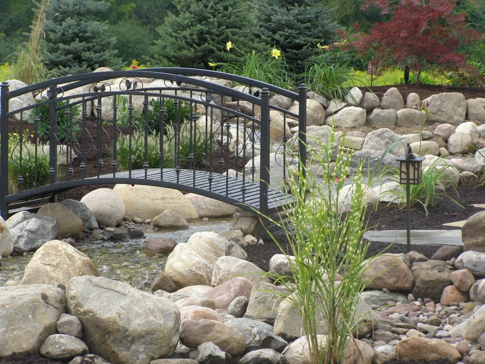 Front Yard Water Fall and Landscape by Gossel Lawn And Landscape - Photo 30