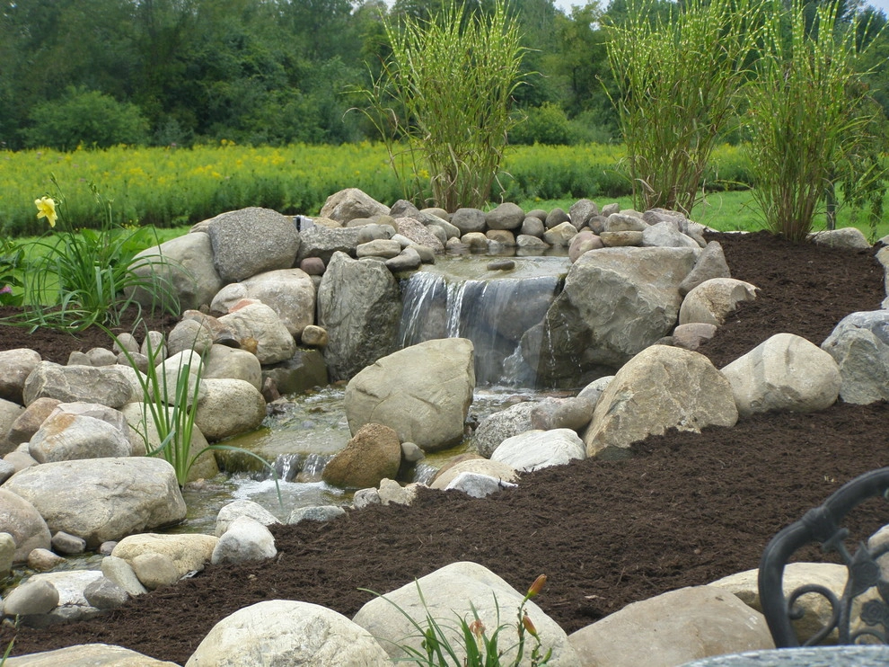 Front Yard Water Fall and Landscape by Gossel Lawn And Landscape - Photo 23