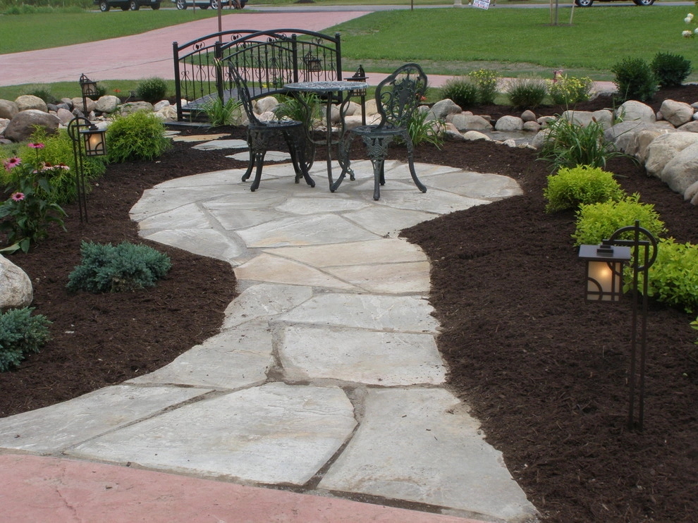 Front Yard Water Fall and Landscape by Gossel Lawn And Landscape - Photo 14