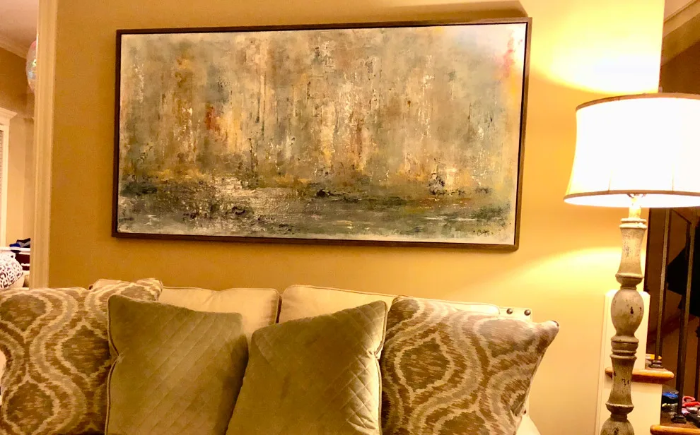 Commissioned Custom Artwork for Clients by Surface To Surface Interior Design/Construction - Photo 2