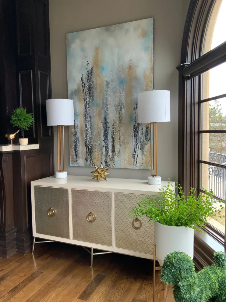 Commissioned Custom Artwork for Clients by Surface To Surface Interior Design/Construction - Photo 17