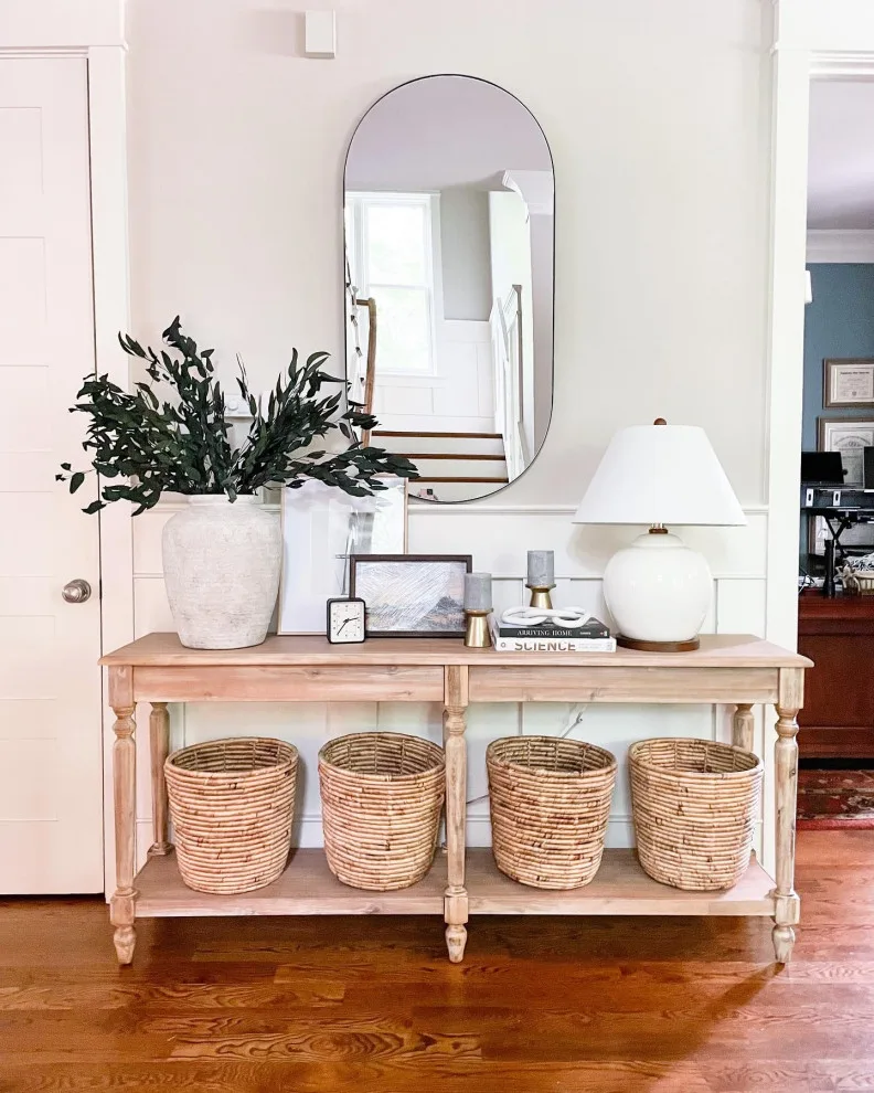 Lounge and entryway design by Melissa Rieser Interiors - Photo 6