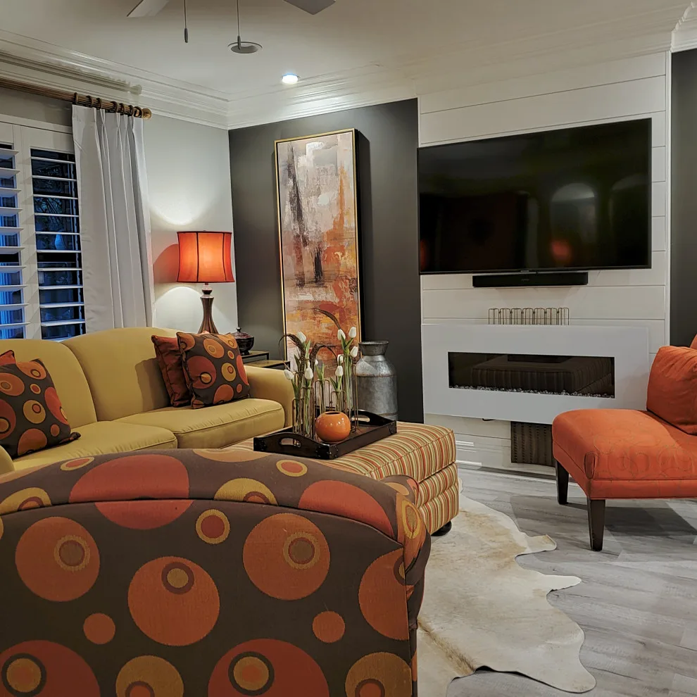 Lounge Renovation by A. Logan Designs, LLC - Photo 6
