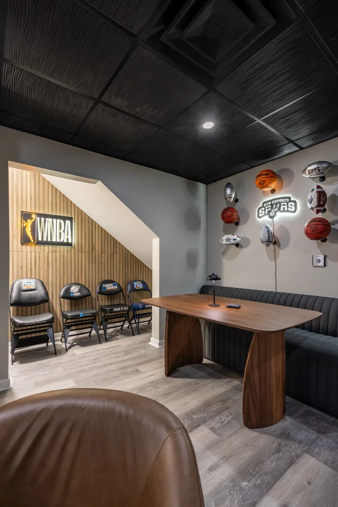 The Athletic Den: A Basement Makeover by Live&Gather Co. - Photo 3