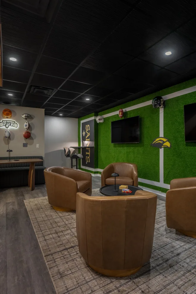 The Athletic Den: A Basement Makeover by Live&Gather Co. - Photo 4