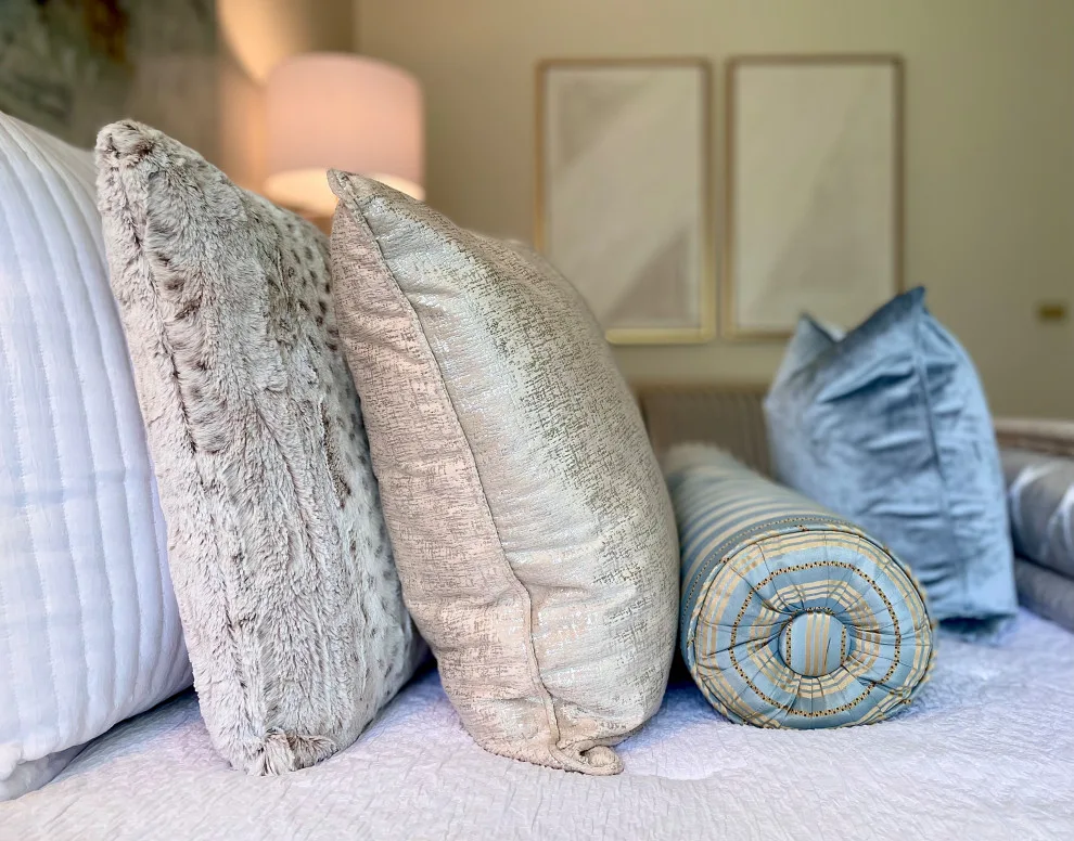 Ocean Hues | Bedroom Renovation by A. Logan Designs, LLC - Photo 10