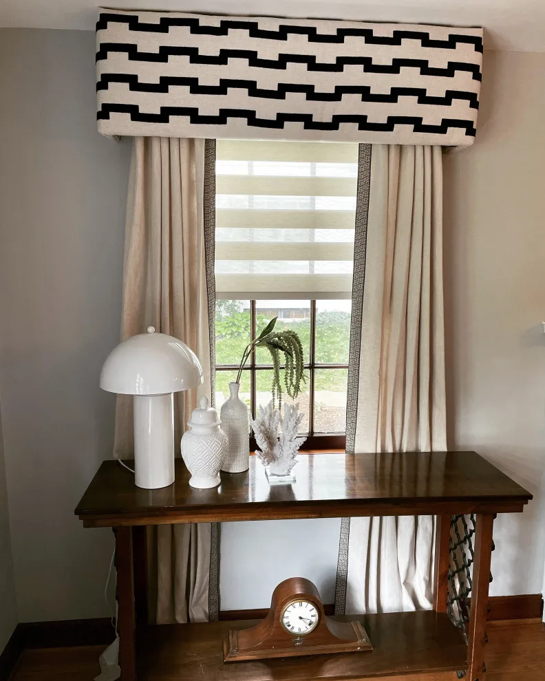 Moroccan Mid-Century Modern Living and Dining Area by Becca Robbins Interior Design - Photo 5
