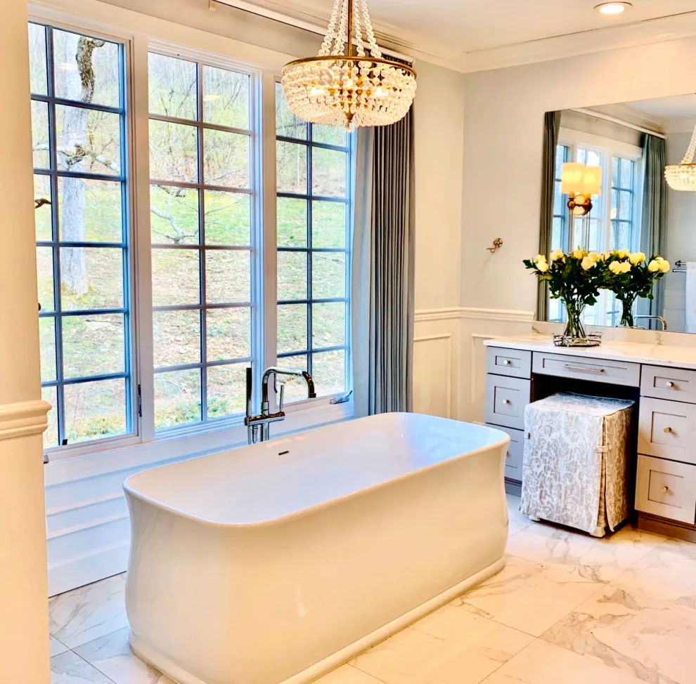 Tyne Boulevard Primary Bathroom and Closet by Arlene Gold Design - Photo 4