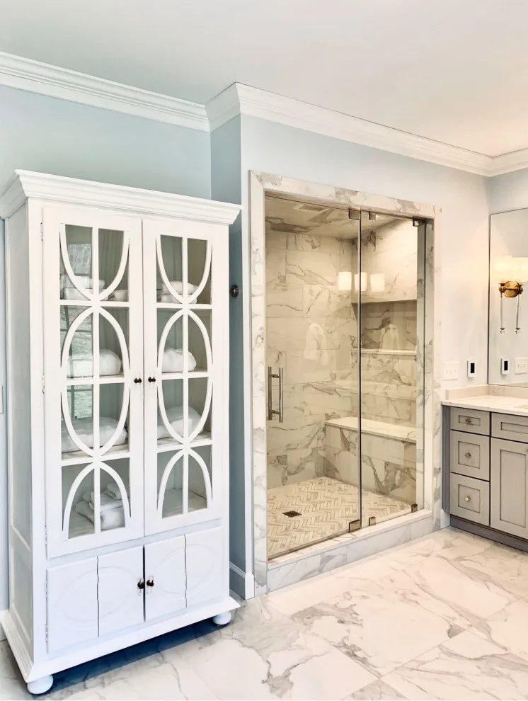 Tyne Boulevard Primary Bathroom and Closet by Arlene Gold Design - Photo 9