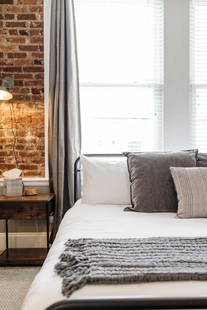 Chic Industrial/Rustic Loft-Inspired Full-Service Airbnb Design by Interiors À La Mode, LLC - Photo 12