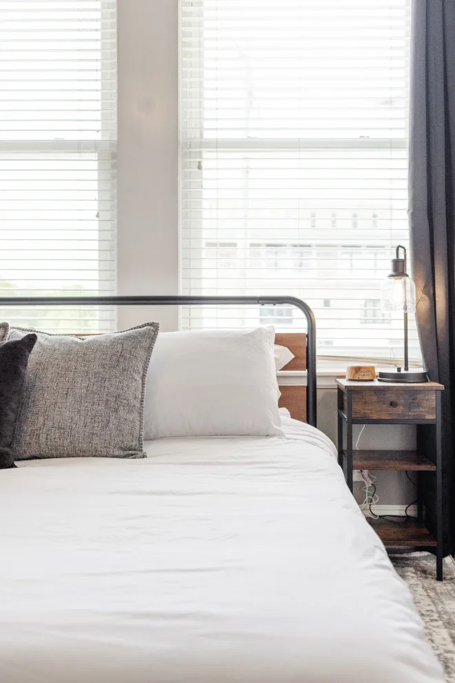 Chic Industrial/Rustic Loft-Inspired Full-Service Airbnb Design by Interiors À La Mode, LLC - Photo 28