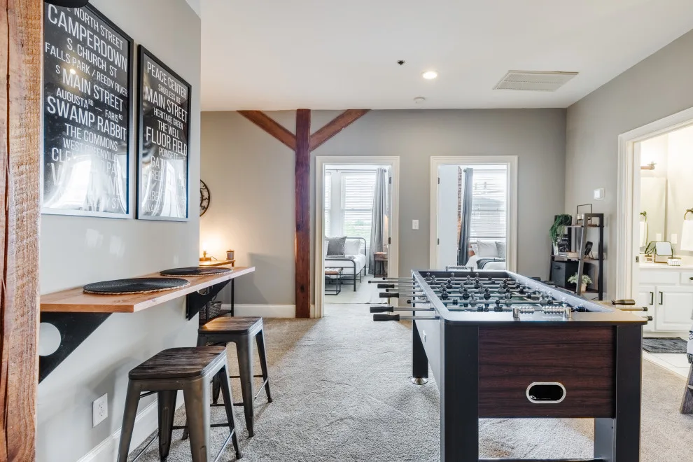 Chic Industrial/Rustic Loft-Inspired Full-Service Airbnb Design by Interiors À La Mode, LLC - Photo 7