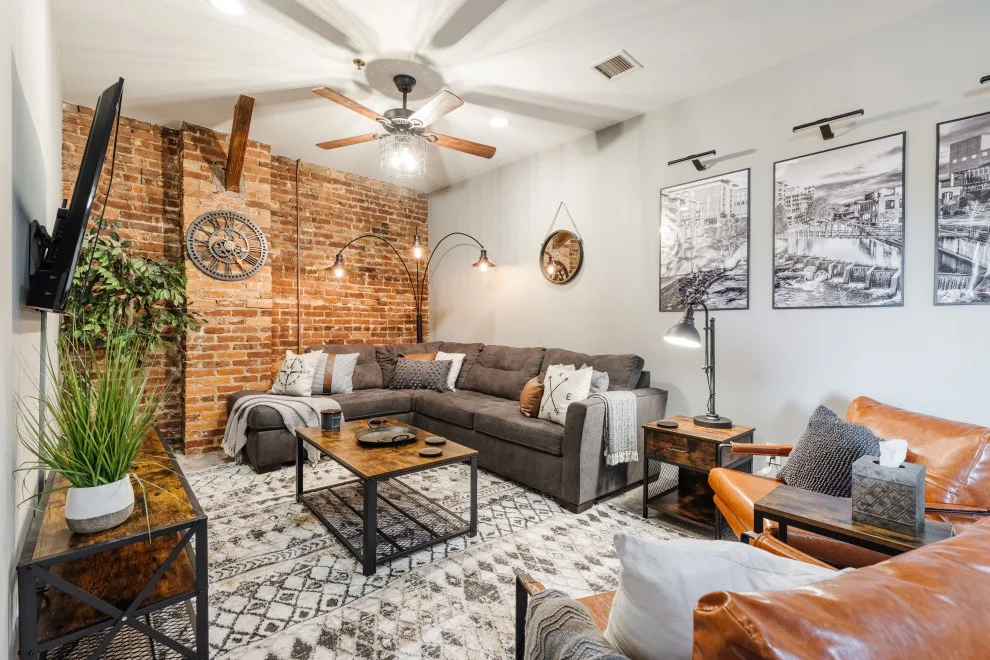 Chic Industrial/Rustic Loft-Inspired Full-Service Airbnb Design by Interiors À La Mode, LLC - Photo 21
