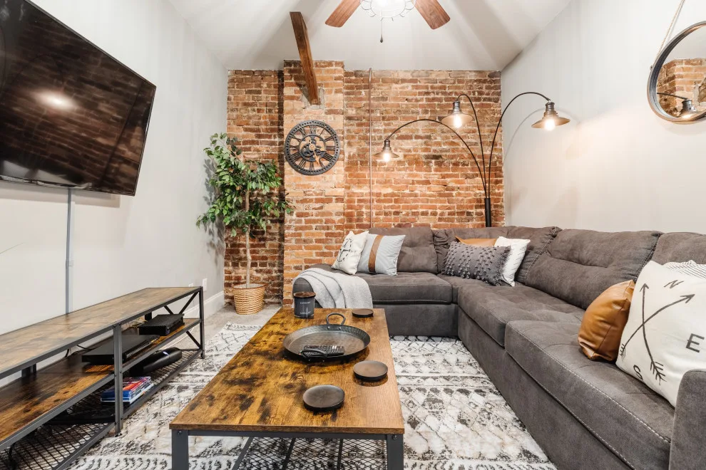 Chic Industrial/Rustic Loft-Inspired Full-Service Airbnb Design by Interiors À La Mode, LLC - Photo 3